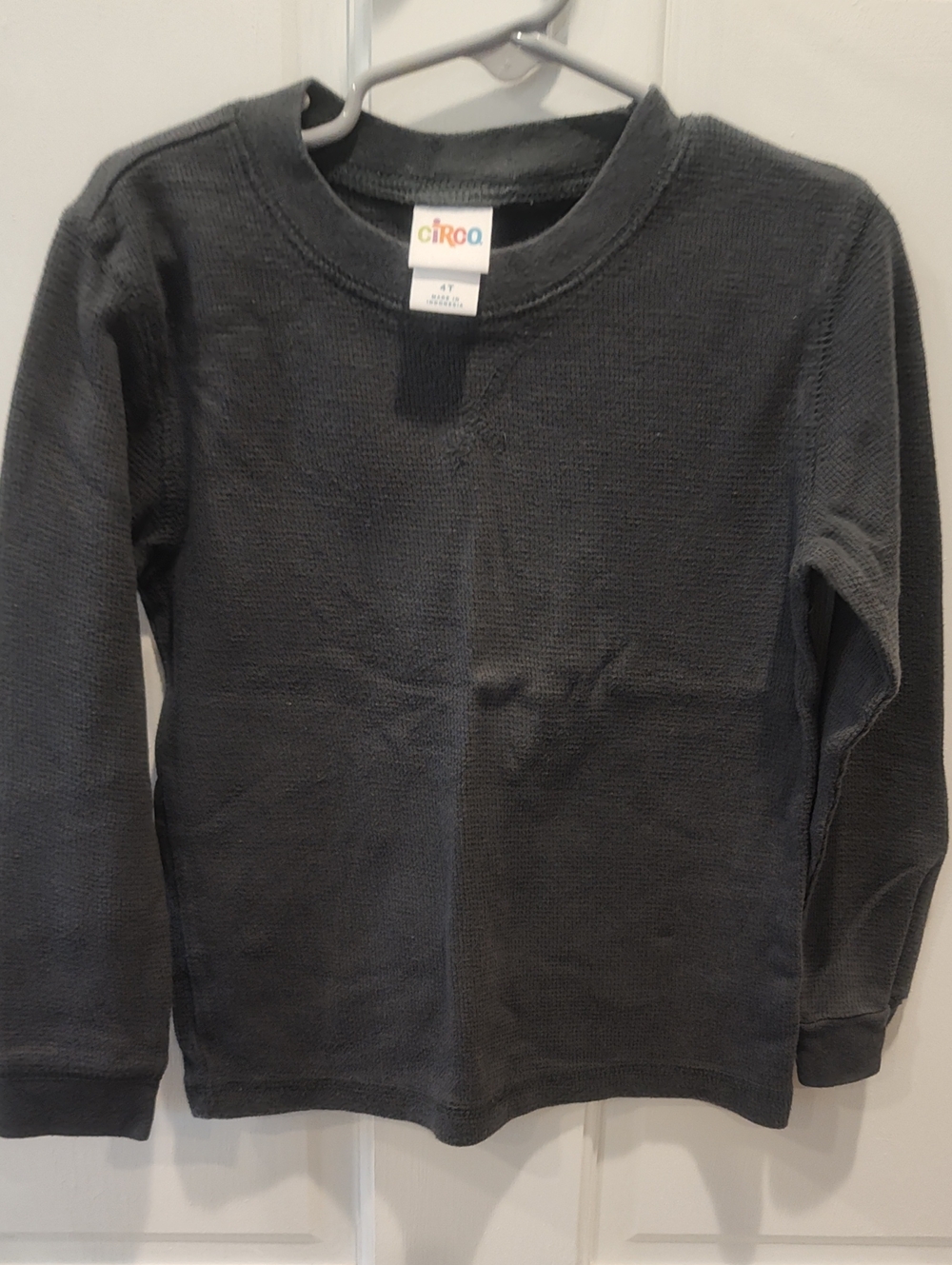 Circo Dark Gray Long-Sleeve Thermal Tee